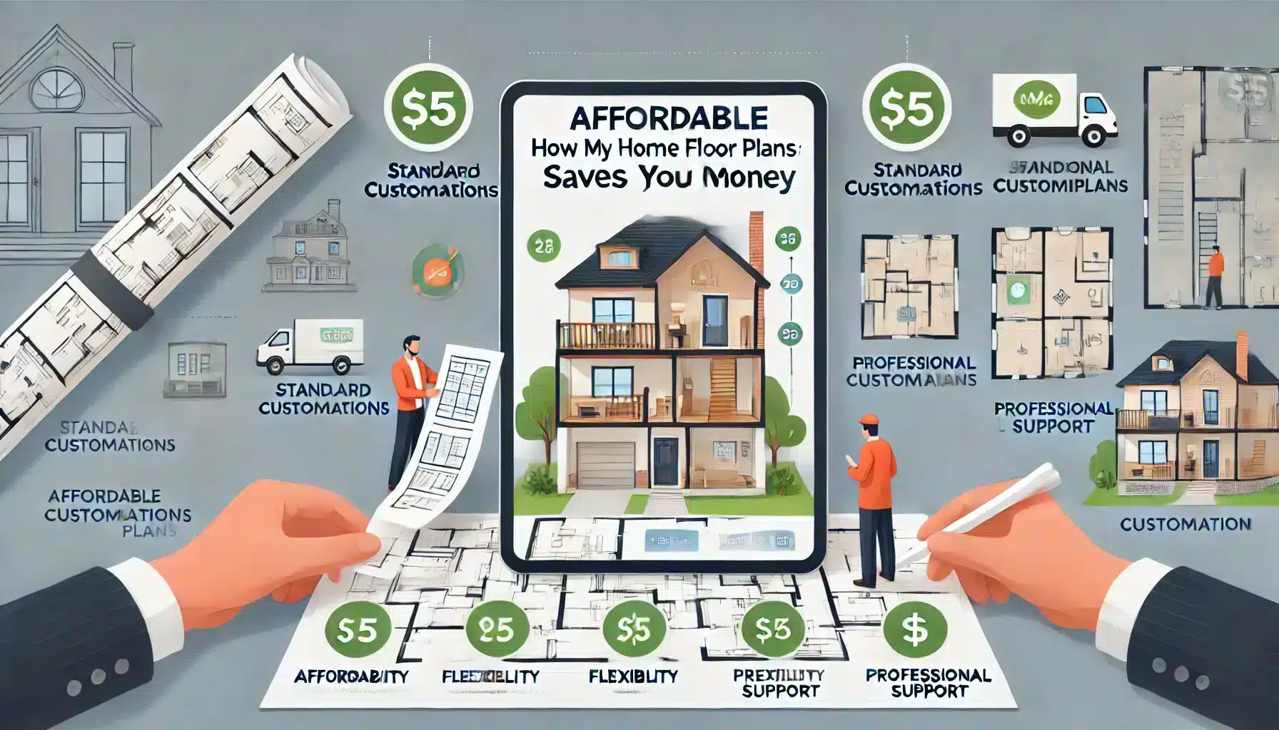 Affordable Customizations How My house Floor Plans Saves You Money