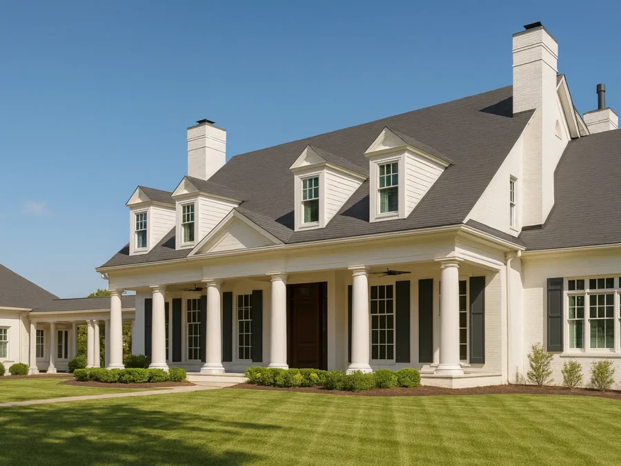 Luxury 2-Story House Plan with Southern-Inspired Architecture