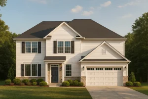 Luxury 2-Story House Plan with 6 Bedrooms and Elegant CAD Designs