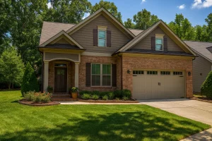 2-story house plan featuring 2,300 heated sq. ft., 3 bedrooms, 3 baths,