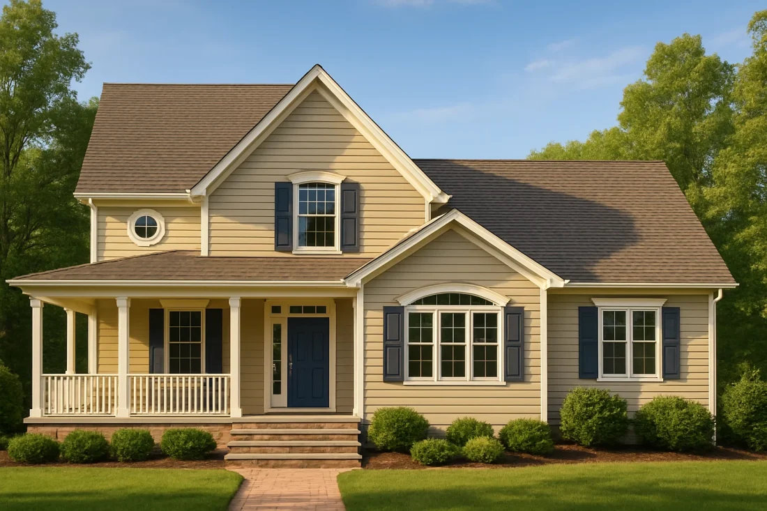 2-story house plan with 2,830 heated sq. ft., 4 bedrooms