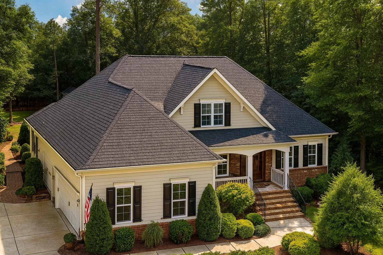 1.5-story house plan with 2,159 heated sq. ft