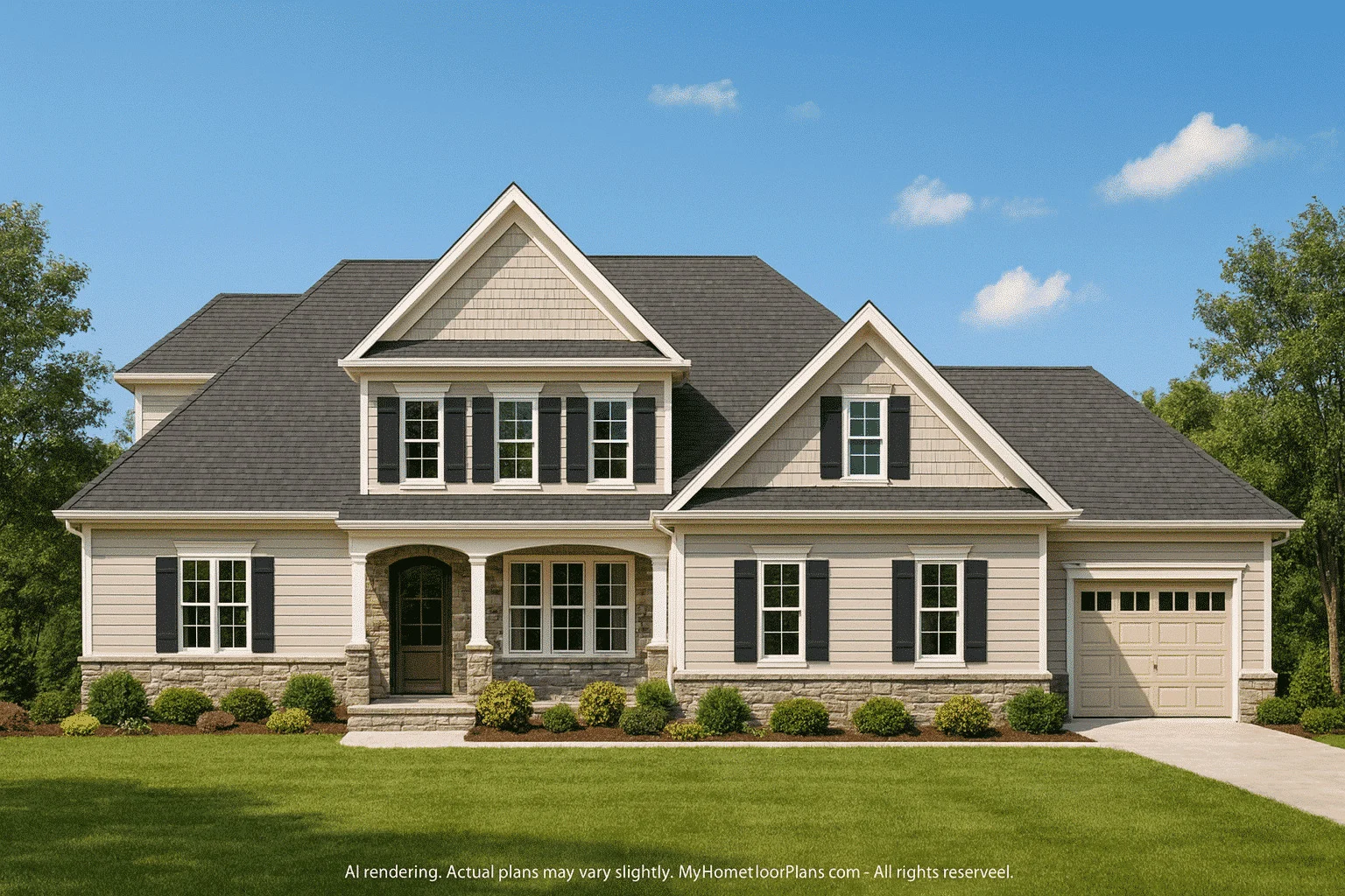 13-1104 HOUSE PLAN - Modern House Plan with CAD Designs, Blueprint & Two Floors 2 13-1104 HOUSE PLAN - Modern House Plan with CAD Designs, Blueprint & Two Floors - Image 2