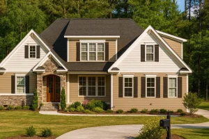 3,036 sq. ft. house plan with 4 bedrooms, 3.5 bathrooms