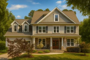 2,890 sq. ft. traditional Craftsman house plan with 4 bedrooms, 3 bathrooms