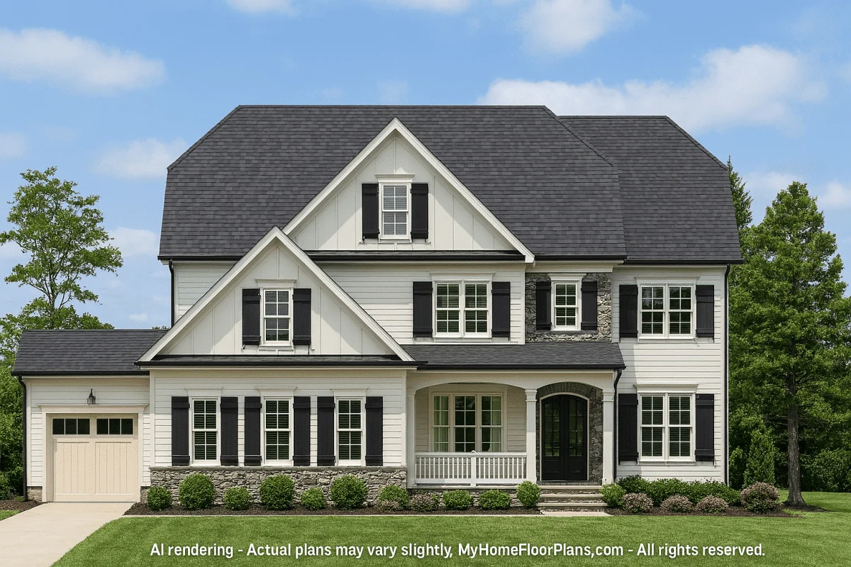 3,620 heated sq. ft., 3 stories