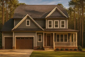 2-story house plan with 2,362 heated sq. ft.