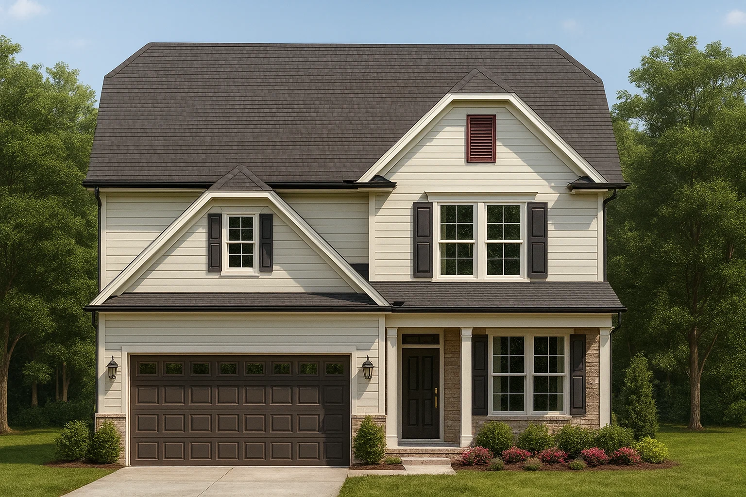 Small House Plans 1 2,292 SF traditional craftsman