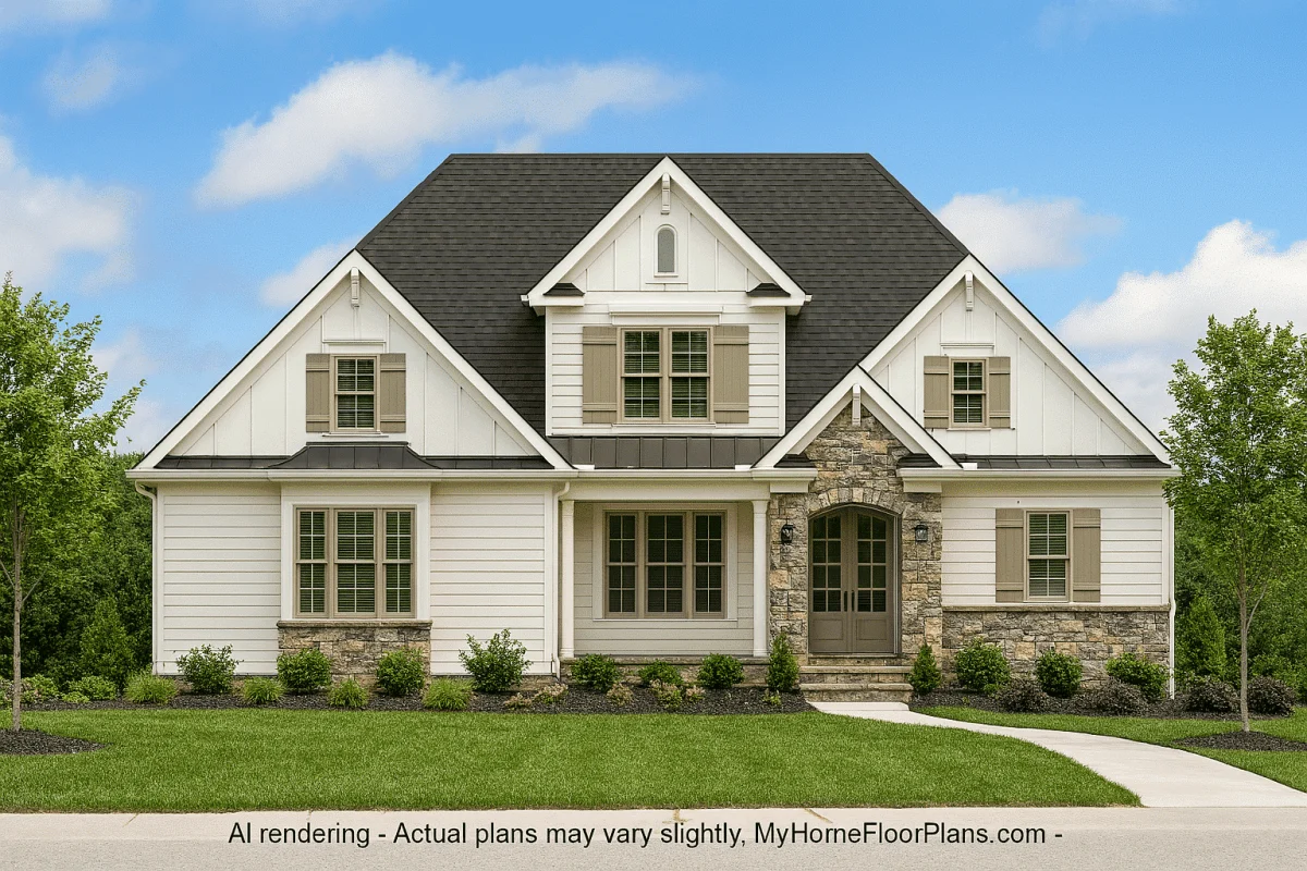 12-1078 HOUSE PLAN - Craftsman House