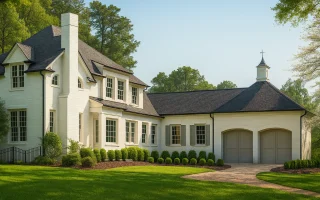 Plan  16-1303 - Windy Ridge | French  Country - 5-Bed, 4.5-Bath, 5,100 SF