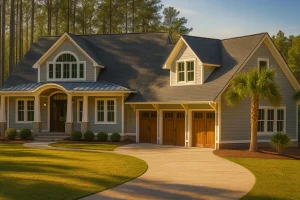 Spacious 2-Story House Plan with Garage and Outdoor Living – CAD Designs