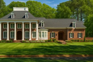 Elegant Home Plan with Full Blueprint,CAD,& Designs