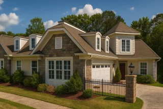 Traditional Duplex Home Plan with CAD Designs & Spacious Floor Layout