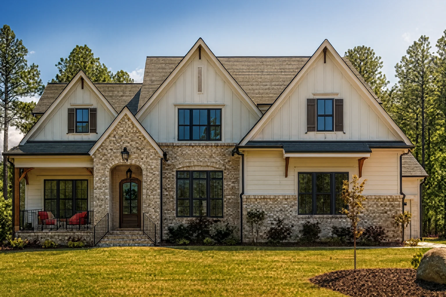 Classic Home Floor Plan with CAD, Blueprint & Unique Traditional Design