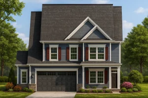 Charming Home Floor Plan with 4 Bedrooms and Open Designs