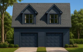 Plan  8-0604-07 - Baker Crossing |  Traditional Colonial Garage - 4-Bed, 2.5-Bath, 3,431 SF