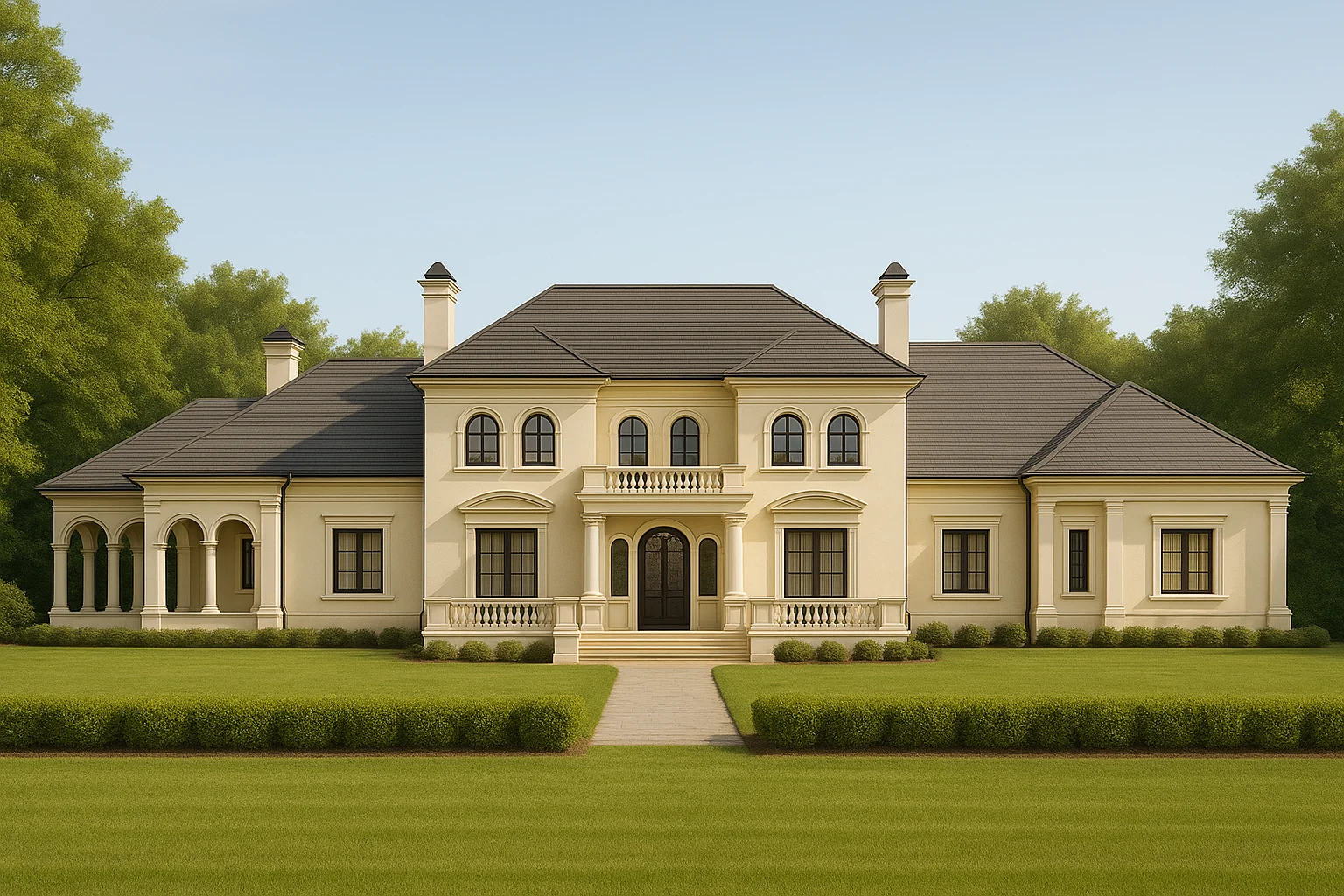 8-1637 HOUSE PLAN - Luxury House Plan with Stunning Floor Plan, CAD Designs & Blueprint 2 elegant 8,284 sq. ft. estate