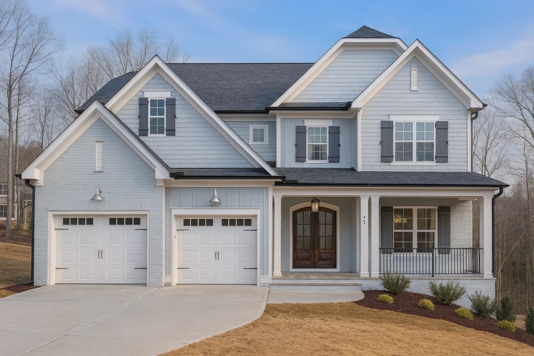 Craftsman house plan with 3,209 heated sq. ft.