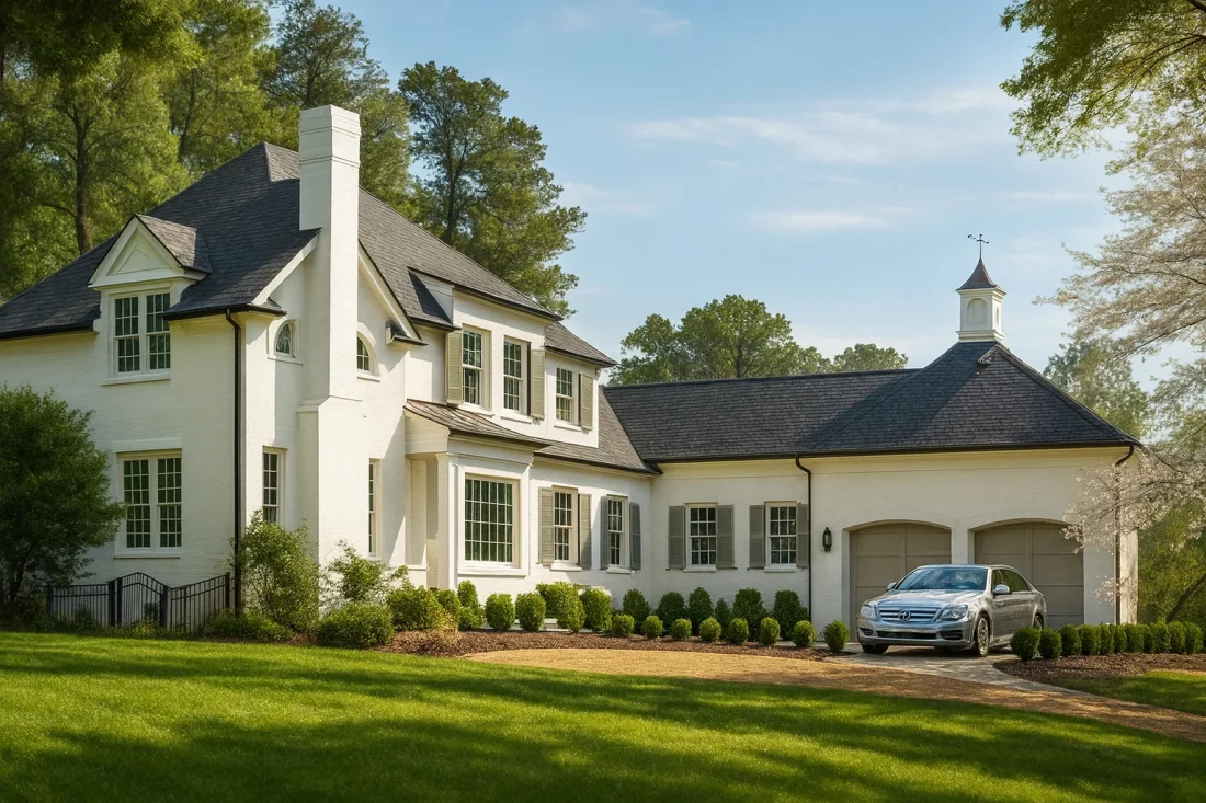 5,100 heated sq. ft., 5 bedrooms, 4.5 baths