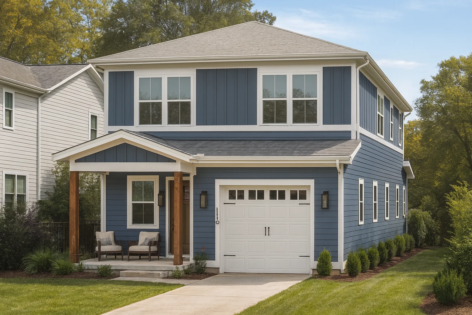 Modern Craftsman Home Plan 2,086 Sq. Ft.