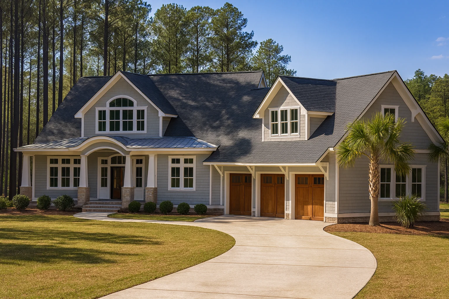 17-1046 HOUSE PLAN - Spacious 2-Story House Plan with Garage & Outdoor Features - CAD Designs 2 4 bedrooms, 4.5 bathrooms, and 2,386 sq. ft.