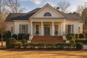 Classical 2-Story House Plan with Elegant Architecture & Detailed CAD Blueprints