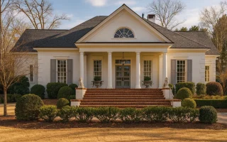 Plan  11-1005 - The Memphis |  Neoclassical - 3-Bed, 3-Bath, 5,215 SF