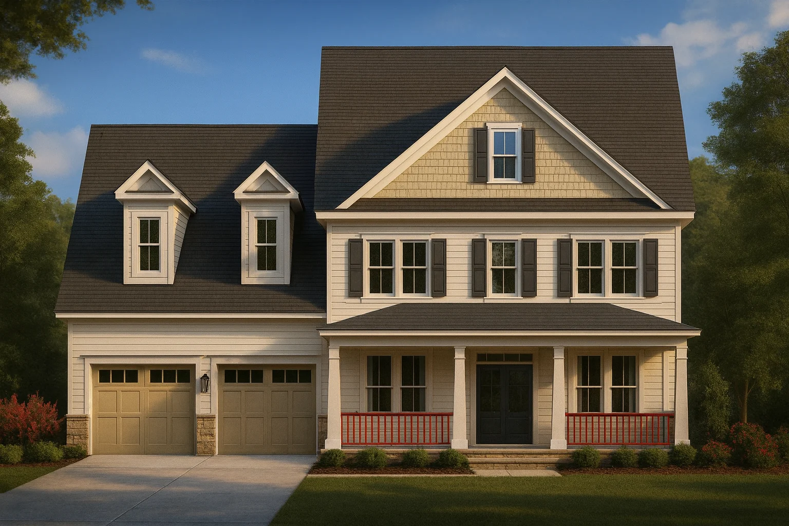 Country Farmhouse Plans 1 Craftsman Home Plan with 3 Floors and Open Floor Designs