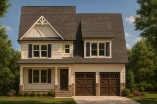 Townhome Floor Plans 14 Spacious 2-Story Craftsman Home Plan with CAD Blueprints