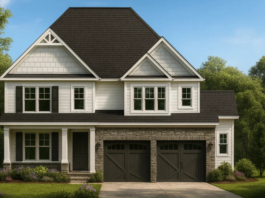 Ranch House Plans 9 Spacious 2-Story House Plan with Craftsman Flair & CAD Blueprints