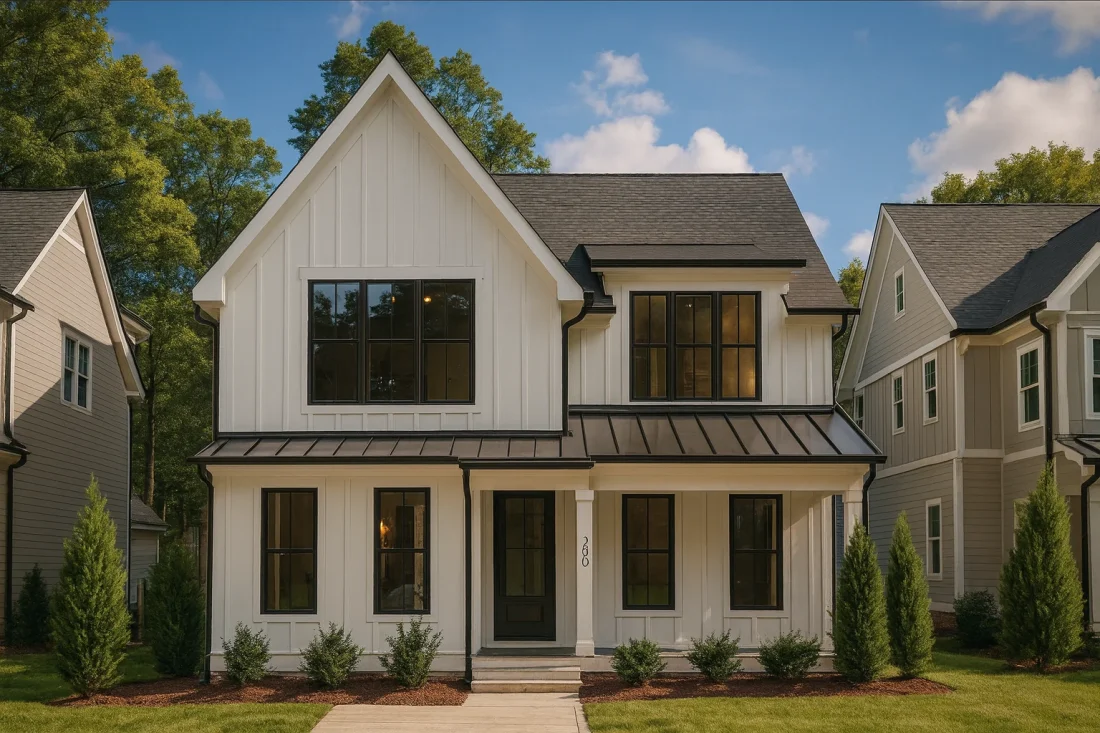 18-1409 HOUSE PLAN - Modern Craftsman House Plan