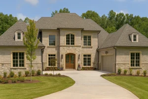 5,917 sq. ft. home plan featuring 6 bedrooms, 6.5 baths