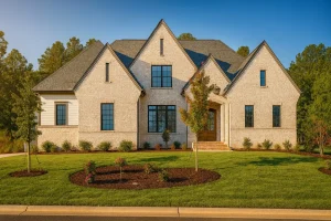 20-1179 HOUSE PLAN - Modern Tudor House Plan – 4-Bed, 5-Bath, 3,809 SF