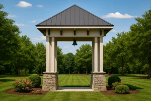 Pavilion CAD Blueprint Plan