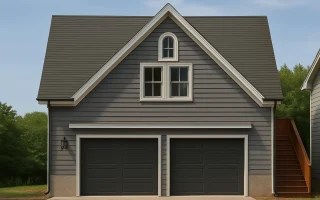 Plan  14-1724 - Auburn Glen Retreat  | New American - 4-Bed, 4-Bath, 4,200 SF