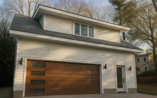 Plan  16-1709 - Perry Meadow |  Contemporary Garage - 0-Bed, 1-Bath, 897 SF