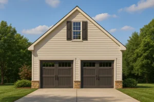 20-1037 GARAGE PLAN - Garage House Floor Plan With CAD Blueprint & Architecture Designs