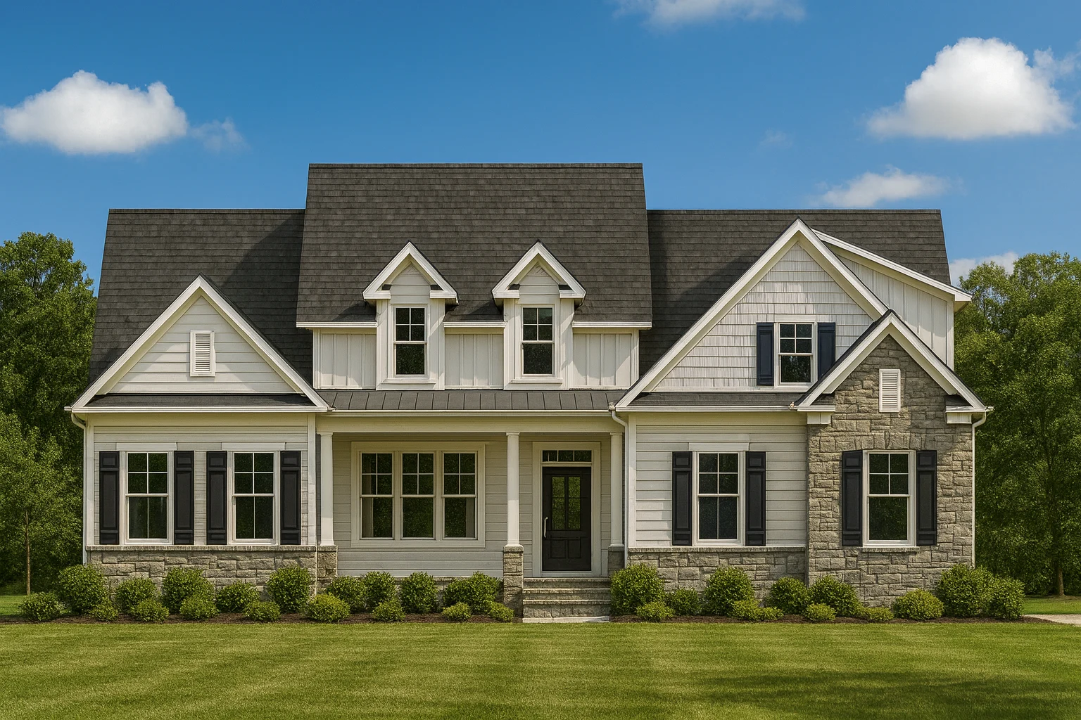 Craftsman house plan with 1,958 heated sq. ft.