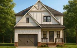 Plan  20-1044 - Walker Crossing |  Modern Farmhouse - 3-Bed, 2.5-Bath, 1,962 SF