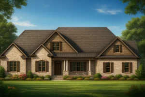 Luxury House Plans 6 Spacious 2-Story House Plan with 3 Bedrooms and 3-Car Garage