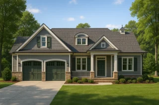 Modern Farmhouse Craftsman House Plan