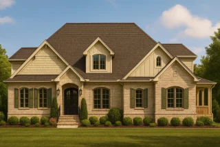 french-country-craftsman-house-plan