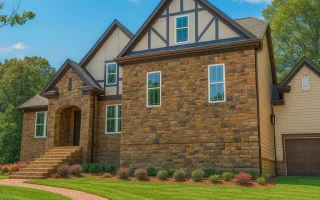 Plan  17-2007 - CozyHomestead |  Tudor Revival - 5-Bed, 3.5-Bath, 2,942 SF