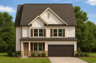 Charming 2-Story Colonial Farmhouse Plan with Office & MudroomCharming 2-Story Colonial Farmhouse Plan with Office & Mudroom