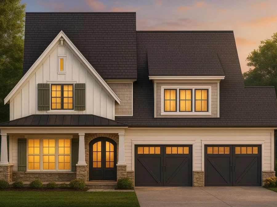 Ranch House Plans 8 Traditional Craftsman Home Plan with 4 Bedrooms & Detailed CAD Blueprints