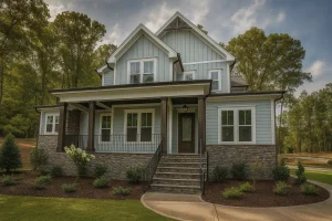 Beautiful 2-Story House Plan with Traditional Craftsman Design