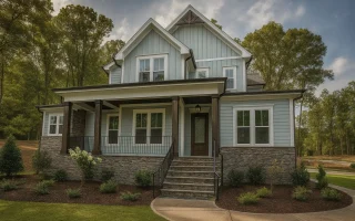 Plan  17-2018 - Richardson Lodge |  Modern Farmhouse - 4-Bed, 3.5-Bath, 3,208 SF