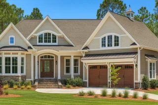 House Plans with Covered Driveway 3 Stylish Home Plan with Bonus Room Floor Plan & Blueprint