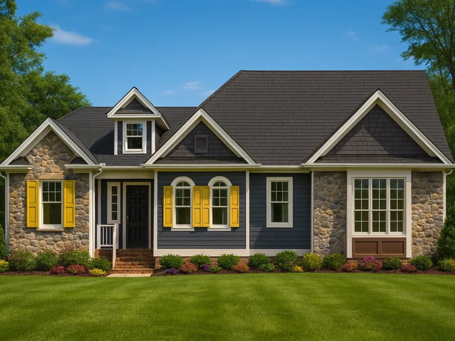 Ranch House Plans 5 Modern Craftsman Home Plan with Open Floor Blueprint Designs