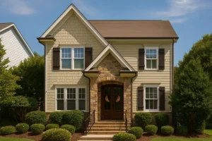 Narrow Lot House Plans 8 Modern 2-Story House Plan with 4 Bedrooms and CAD Floor Blueprints